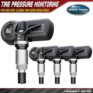 4x433MHz TPMS Tire Pressure Monitoring Sensor for Ram 1500 Classic Ram 2500/3500 - Picture 1 of 8
