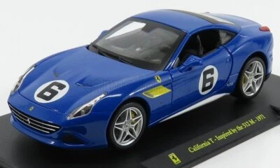 MODELLINO AUTO STATICO FERRARI CALIFORNIA T N.6 1971 - INSPIROSSO 1/24 - Immagine 1 di 4