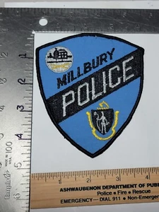 Parche de policía Bin1 B10 Massachusetts Millbury - Imagen 1 de 2