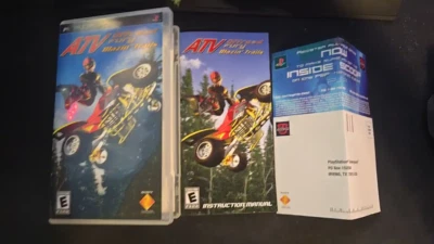 ATV Offroad Fury Blazin' Trails for PSP Complete CIB (With the extra insert!) - Image 1 of 3