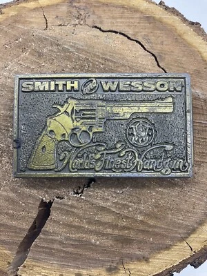Hebilla de cinturón de latón macizo SMITH & WESSON Foto 1 de 4