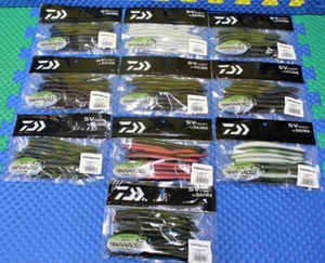 Daiwa Gary Yamamoto Custom Baits 10 Pack NF-5 Series Neko Fat CHOOSE YOUR COLOR! - Picture 1 of 9