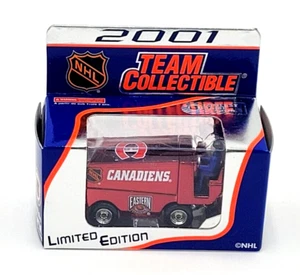 2001 Montreal Canadiens Zamboni White Rose Collectibles Diecast 1:50 Scale NHL - Picture 1 of 6