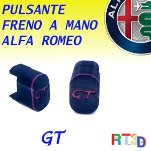 PULSANTE FRENO A MANO ALFA GT tasto romeo RED handbrake 147 - Imagen 1 de 1