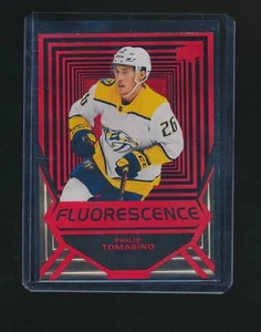 PHILIP TOMASINO 2021-22 UPPER DECK FLUORESCENCE RED #FL-10 - Picture 1 of 2