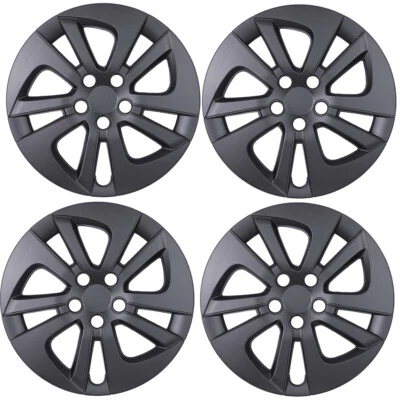 Set Of 4 15" Black Wheel Rim Covers Hub Cap for 2016-2022 TOYOTA PRIUS R15 - Image 1 of 4