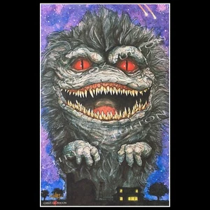 Critters Horror Movie 11x17 Poster Art Print Signed By Artist Chris Oz Fulton! - Imagen 1 de 1