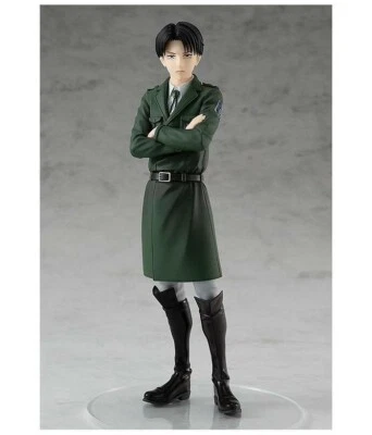 Attack On Titan Levi Ackerman Figure 17cm Good Smile Company Pop Up Parade Nuovo - Immagine 1 di 4