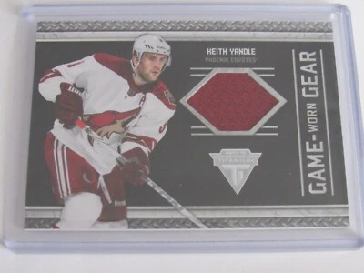 2011-12 Panini Titanium Game Worn Gear Game Jersey #59 Keith Yandle  - Image 1 of 2