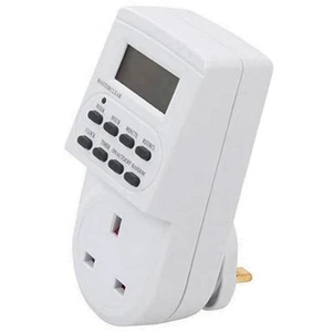 Enchufe 7 Días Temporizador Digital 12/24 Horas LCD Programable Toma De U337 - Imagen 1 de 1