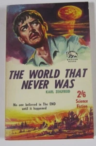 The World That Never Was Karl Zeigfreid Signed PB Badger SF 85 - Imagen 1 de 2