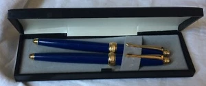 2-teiliges Schreibset CABOUCHON, Werbegeschenk d. Firma „METZEN EMBLEME MÜNCHEN" - Picture 1 of 7