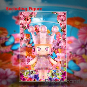 Acrylic Display Case Dust-proof Fit Popmart Molly 400% Ninagawa Mika Figure Toy - Picture 1 of 2