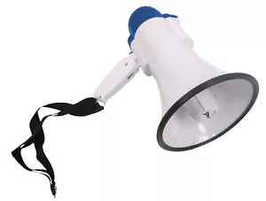 Eagl 15W Handheld Megaphone Loud Bullhorn with Record, Siren, Microphone, Volume - Picture 1 of 6