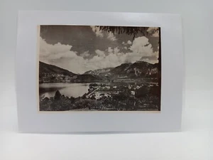 1967 Calceranica on Lake Caldonazzo Plastic Photo Clipping Clipping - Picture 1 of 1