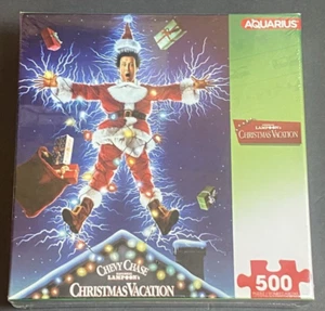 Chevy Chase National Lampoon’s Christmas Vacation Aquarius 500 pc Puzzle NEW - Picture 1 of 5