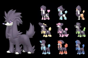 ✨Pokemon | ALL SHINY TRIM / FORM Furfrou | Read the description | 20k Dust ONLY✨ - Afbeelding 1 van 13