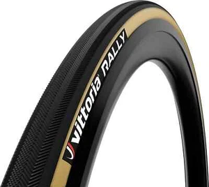 Vittoria Rally Road Bike TUBULAR Tyre 700 x 21/23/25 Amber Wall - Picture 1 of 2