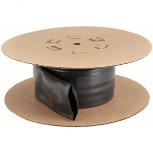 50' Insultab HS-105 2-1/2 Blk 50'; 2 1/2" Shrink Tubing 2:1 2.5" Id Black - Picture 1 of 7