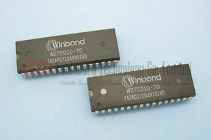 WINBOND W27E010 27E010 27C010 1MBIT EEPROM DIP32 X 10 PIEZAS - Imagen 1 de 3