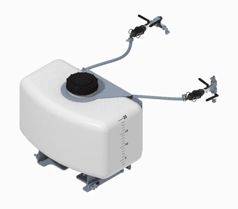 Tanque auxiliar BOSS Snowrator de 20 galones - Parte #SNR24015 Foto 1 de 1