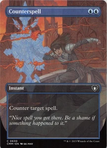 Contrahechizo (sin fronteras) C Commander Masters 630 casi nuevo MTG - Imagen 1 de 1