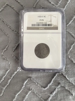 1925-S Indian Head Buffalo Nickel NGC VF 30 - Image 1 of 4
