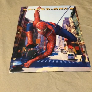 Marvel Comics Spiderman 2004 Two Pocket-3 Hole Punch School Folder * Starpoint - Picture 1 of 5