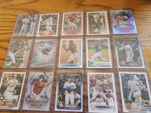 Lote de tarjetas de novato de béisbol. 15 tarjetas. Todas las fotos. - Imagen 1 de 3