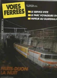 VOIES FERREES N°77 PARIS - DIJON NUIT / CHAISE DIEU / LEZINNES / MIKADO / CC7100 - Imagen 1 de 2