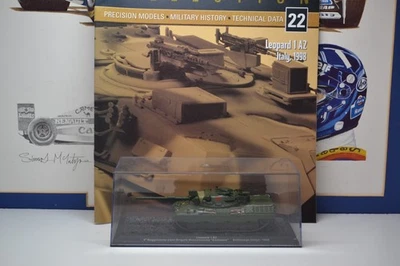 DEAGOSTINI - 1998 ITALY - LEOPARD 1 A2 TANK  1/72  SCALE MODEL / COMBAT TANK #22 - Image 1 of 4