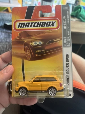 Matchbox - VIP Luxury #40 - Yellow Range Rover Sport 2007 8/12 - Image 1 of 4