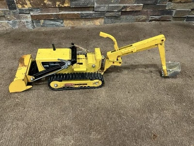 Retroexcavadora retroexcavadora Tonka Trencher vintage años 60 acero prensado hecha en EE. UU. Foto 1 de 4