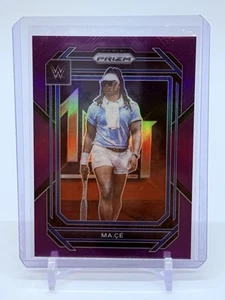 2023 Panini Prizm WWE #168 Mace #’d/149 Purple Prizm Raw Smackdown Mens Division - Picture 1 of 3