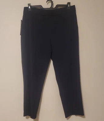 Pantalones para mujer Hilary Radley tiro medio piernas ajustadas talla L Foto 1 de 4