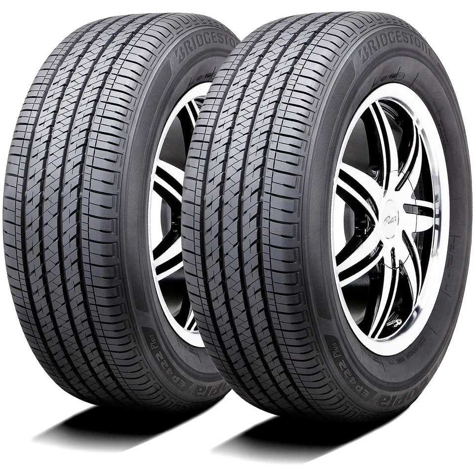2 Tires Bridgestone Ecopia EP422 Plus 195/65R15 91H A/S All Season Foto 1 de 4