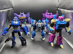 Transformers Lot Of 5 Arcee Shockwave Mirage Earth Spark - Picture 1 of 11