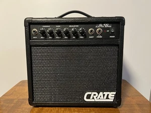 Crate EL-10G Electria series 2 chanel 10 Watt Guitar Practice Amplifier Black - Picture 1 of 7