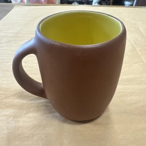 Wellfleet Pottery Brown & Yellow Mug - Picture 1 of 4