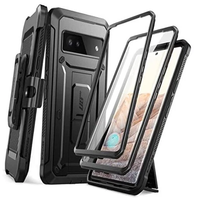  Funda para Google Pixel 6A con Soporte y Clip para Cinturón (Unicorn Beetle Pro), [Construida  Foto 1 de 4