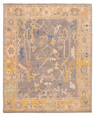 7'10" x 9'9" Hand Knotted Area Rug Traditional Oriental Wool Carpet - Image 1 of 4