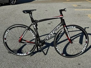 Kestrel RT1000 Full Carbon Fiber Superlight Road Bike Black/White Frame & Wheels - Picture 1 of 17