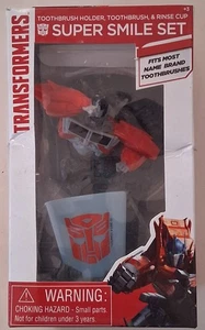 Transformer (Optimus Prime Great Smile Toothbrush & Rinse Cup) Set *shot glass?* - Picture 1 of 8