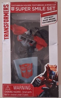 Transformer (Optimus Prime Great Smile Toothbrush & Rinse Cup) Set *shot glass?* - Image 1 of 4