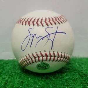 Spencer Strider Signed Baseball Rawlings Milb Atlanta Braves Autograph AAC COA - Picture 1 of 3