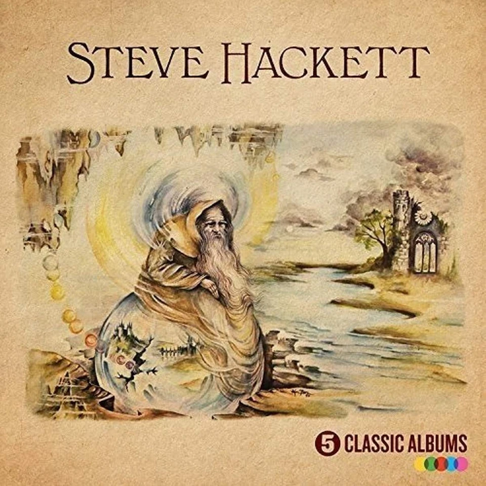 Steve Hackett ..5 Classic Albums ..   cd new - Imagem 1 de 1