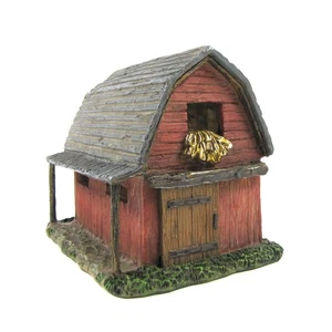 Miniatur rote Scheune Fee Garten Zubehör Puppenhaus Deko Outdoor Wichtel Ornament - Bild 1 von 6