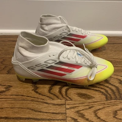 Женские футбольные бутсы Adidas Adizero F50 League FG/MG Pure Victory 7 IE1459 - Изображение 1 из 4