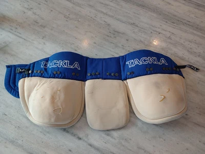 Pantalones de hockey Tackla Pro Stock superiores azules grandes 52 Foto 1 de 4