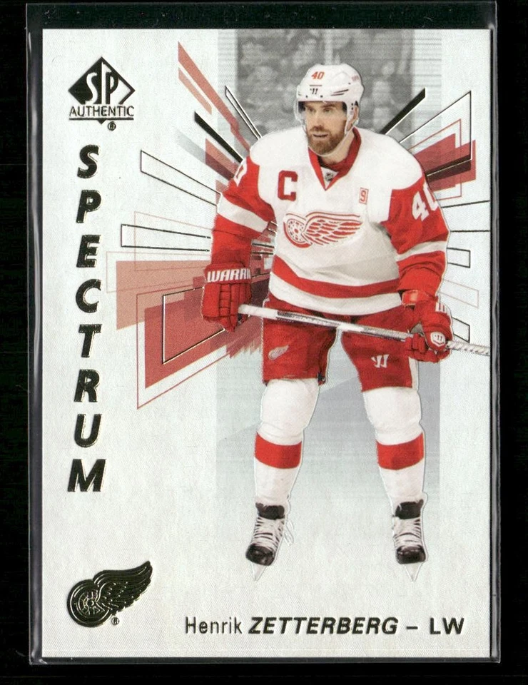 2016-17 SP Authentic #S-25 Henrik Zetterberg Spectrum FX - Image 1 of 2